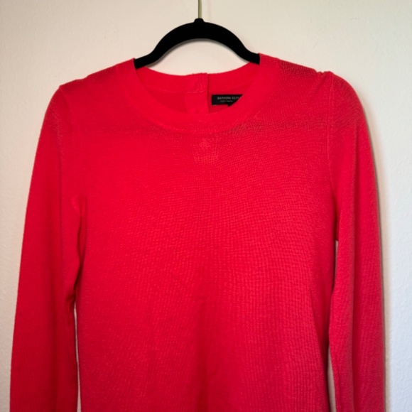 Banana Republic Red Crew Neck Sweater - Picture 3 of 6